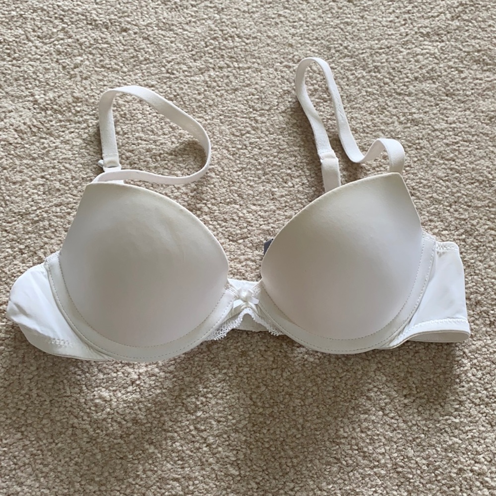 Aerie white bra